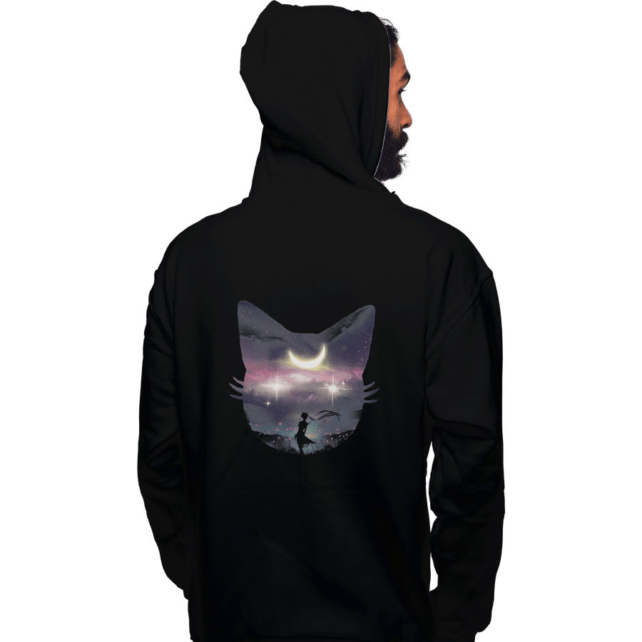 Shirts Pullover Hoodies, Unisex / Small / Black Moon Chaser