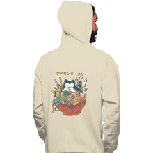 Load image into Gallery viewer, Shirts Pullover Hoodies, Unisex / Small / Sand Poke bowl
