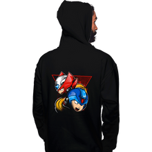 Load image into Gallery viewer, Shirts Pullover Hoodies, Unisex / Small / Black X vs Z
