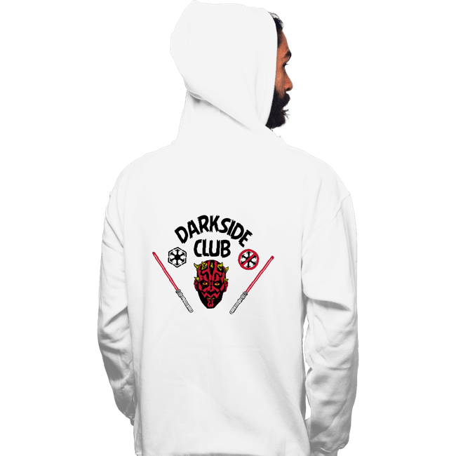 Secret_Shirts Pullover Hoodies, Unisex / Small / White Darkside Club