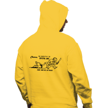 Load image into Gallery viewer, Daily_Deal_Shirts Pullover Hoodies, Unisex / Small / Gold Go To Camp Crystal Lake
