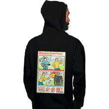 Load image into Gallery viewer, Secret_Shirts Pullover Hoodies, Unisex / Small / Black Coin Toss Guide
