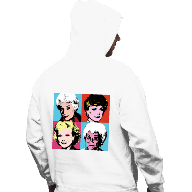 Secret_Shirts Pullover Hoodies, Unisex / Small / White Warhol Golden Girls
