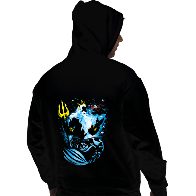Shirts Pullover Hoodies, Unisex / Small / Black The King Triton