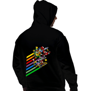 Daily_Deal_Shirts Pullover Hoodies, Unisex / Small / Black Karting Chaos
