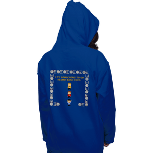 Daily_Deal_Shirts Pullover Hoodies, Unisex / Small / Royal Blue Take This Redshirt
