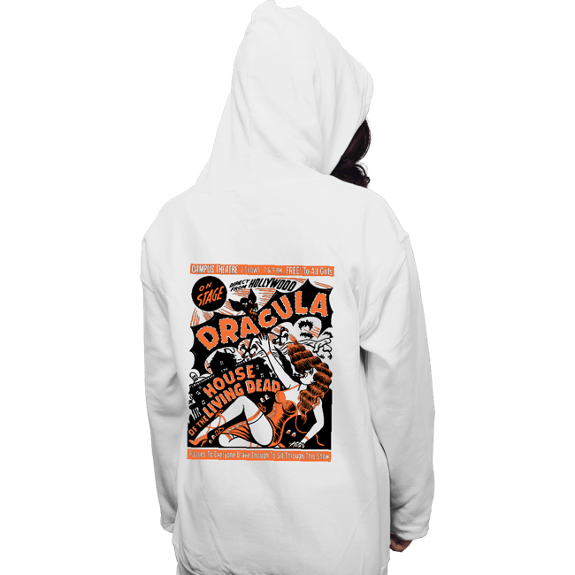 Secret_Shirts Pullover Hoodies, Unisex / Small / White Dracula On Stage