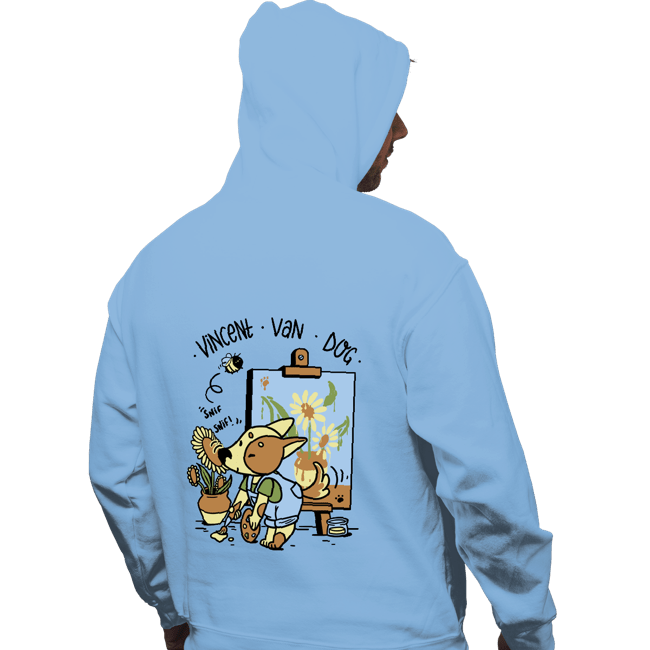 Daily_Deal_Shirts Pullover Hoodies, Unisex / Small / Royal Blue Vincent Van Dog