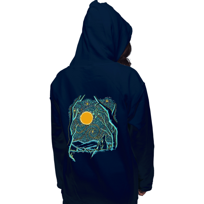 Shirts Pullover Hoodies, Unisex / Small / Navy Starry Dogs