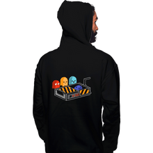 Load image into Gallery viewer, Shirts Pullover Hoodies, Unisex / Small / Black Ghost Busted

