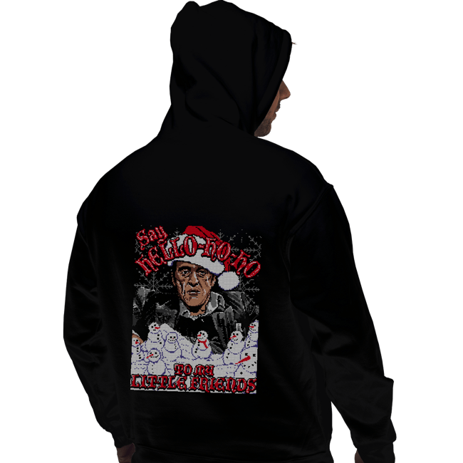 Shirts Pullover Hoodies, Unisex / Small / Black Hello Little Friend
