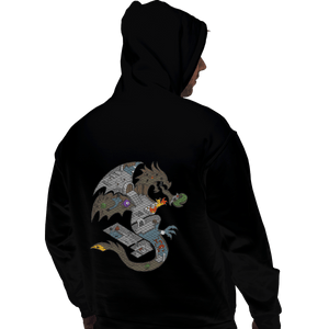 Shirts Zippered Hoodies, Unisex / Small / Black Dungeons In Dragons