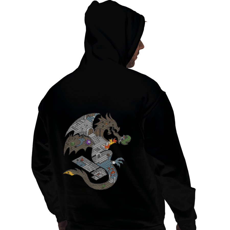 Shirts Zippered Hoodies, Unisex / Small / Black Dungeons In Dragons
