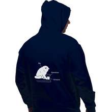 Load image into Gallery viewer, Shirts Zippered Hoodies, Unisex / Small / Navy Glass Graphic

