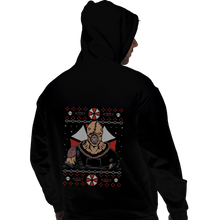Load image into Gallery viewer, Shirts Pullover Hoodies, Unisex / Small / Black Bio Organic Weapon Christmas
