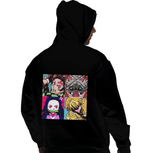 Shirts Pullover Hoodies, Unisex / Small / Black Kimetsu No Warhol