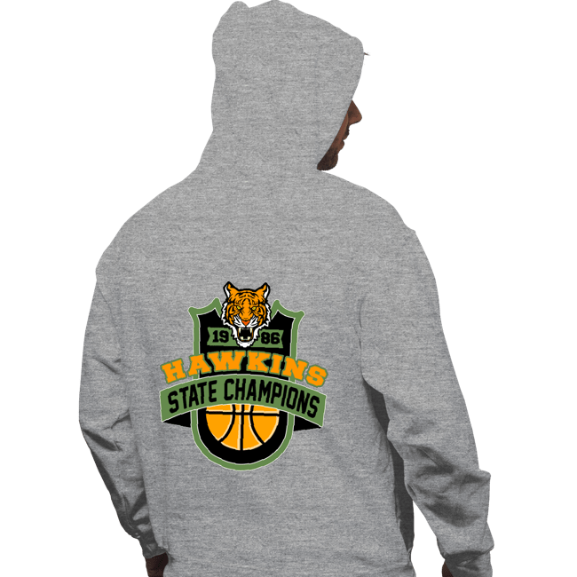 Secret_Shirts Pullover Hoodies, Unisex / Small / Sports Grey Hawkins 86