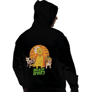 Shirts Zippered Hoodies, Unisex / Small / Black Heckin' Spoopy