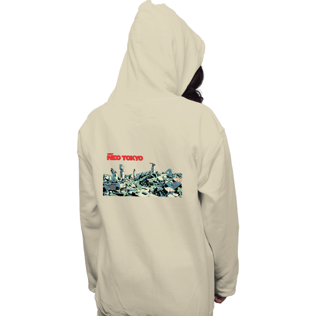 Secret_Shirts Pullover Hoodies, Unisex / Small / Sand Visit Neo Tokyo