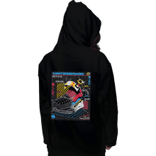 Load image into Gallery viewer, Shirts Pullover Hoodies, Unisex / Small / Black Light Speed Shoes
