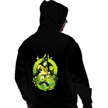 Load image into Gallery viewer, Shirts Pullover Hoodies, Unisex / Small / Black Verdant Strider Tighnari
