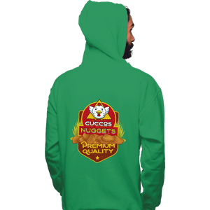Shirts Pullover Hoodies, Unisex / Small / Irish Green Cuccos Nuggets