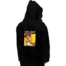 Load image into Gallery viewer, Shirts Pullover Hoodies, Unisex / Small / Black Jamming With Edward
