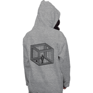 Shirts Pullover Hoodies, Unisex / Small / Sports Grey Escher's Jail