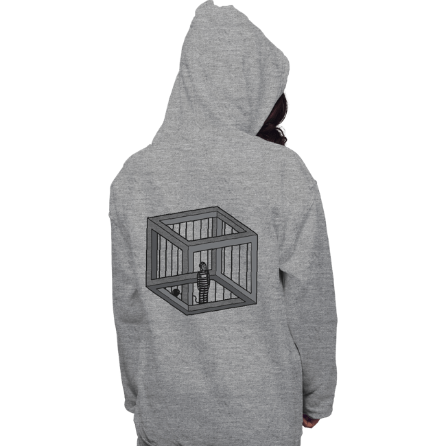 Shirts Pullover Hoodies, Unisex / Small / Sports Grey Escher's Jail