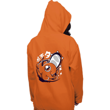 Load image into Gallery viewer, Secret_Shirts Pullover Hoodies, Unisex / Small / Orange Chainsaw Cute
