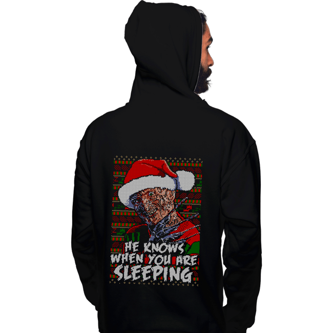 Secret_Shirts Pullover Hoodies, Unisex / Small / Black Sleeping Sweater