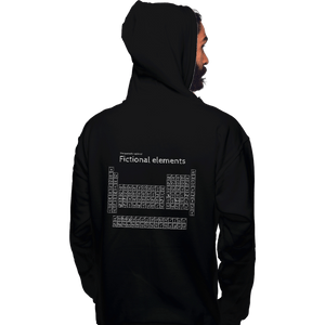Daily_Deal_Shirts Pullover Hoodies, Unisex / Small / Black Peroidic Table Of Fictional Elements