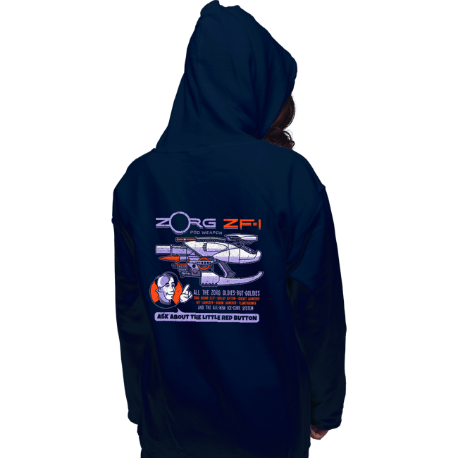 Secret_Shirts Pullover Hoodies, Unisex / Small / Navy Ask About the Little Red Button