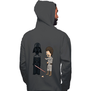Daily_Deal_Shirts Pullover Hoodies, Unisex / Small / Charcoal Stupid Jedi