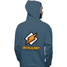 Load image into Gallery viewer, Secret_Shirts Pullover Hoodies, Unisex / Small / Indigo Blue Winamp XP
