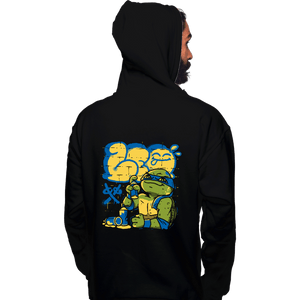 Daily_Deal_Shirts Pullover Hoodies, Unisex / Small / Black Leo Bomb