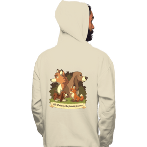 Secret_Shirts Pullover Hoodies, Unisex / Small / Sand A Long Time