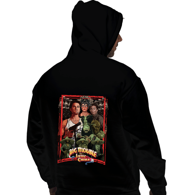 Secret_Shirts Pullover Hoodies, Unisex / Small / Black Big Trouble