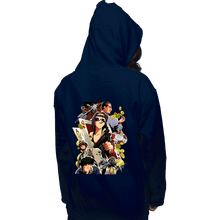 Load image into Gallery viewer, Shirts Pullover Hoodies, Unisex / Small / Navy Honkey Tonk Women
