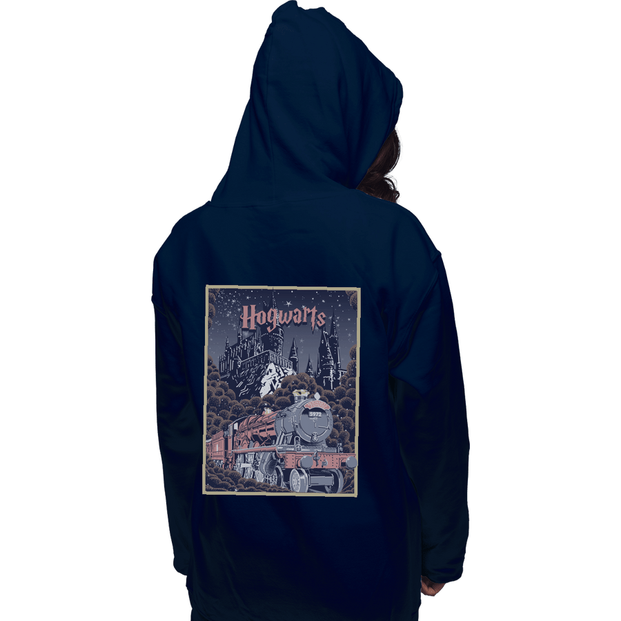 Shirts Pullover Hoodies, Unisex / Small / Navy Visit Hogwarts