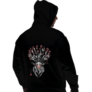 Shirts Pullover Hoodies, Unisex / Small / Black The Deer God Sumie