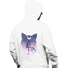 Load image into Gallery viewer, Shirts Pullover Hoodies, Unisex / Small / White Fight Like A Girl Moon
