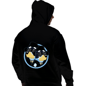 Daily_Deal_Shirts Pullover Hoodies, Unisex / Small / Black The Bluesy Brothers