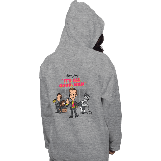 Secret_Shirts Pullover Hoodies, Unisex / Small / Sports Grey It's All Good Man