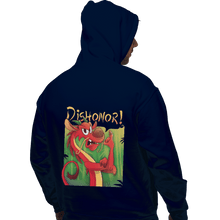 Load image into Gallery viewer, Shirts Zippered Hoodies, Unisex / Small / Navy Dishonor On You
