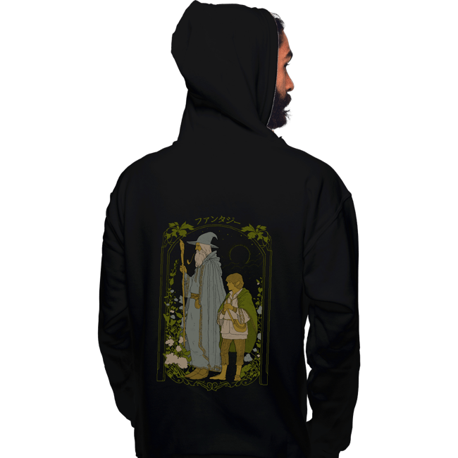 Daily_Deal_Shirts Pullover Hoodies, Unisex / Small / Black Fantastic Adventure