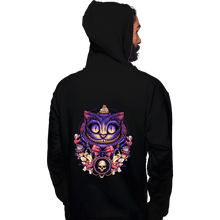 Load image into Gallery viewer, Daily_Deal_Shirts Pullover Hoodies, Unisex / Small / Black The Mysterious Smile
