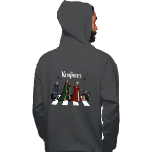 Daily_Deal_Shirts Pullover Hoodies, Unisex / Small / Charcoal The Vampires Road
