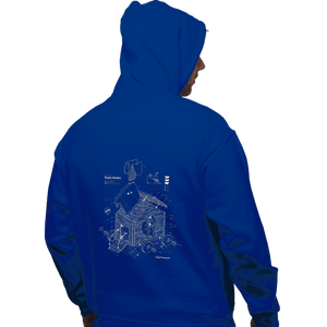 Shirts Pullover Hoodies, Unisex / Small / Royal Blue Trojan Rabbit