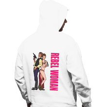 Load image into Gallery viewer, Daily_Deal_Shirts Pullover Hoodies, Unisex / Small / White Rebel Woman
